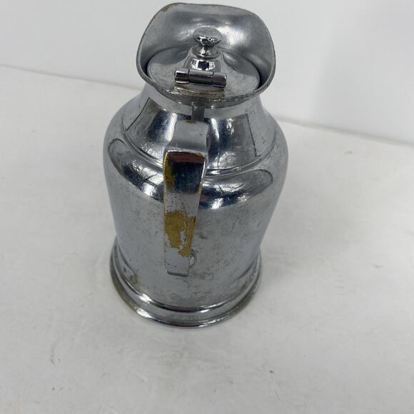 Wear Brite Chrome Plated Cream Milk Pitcher Vintage MCM - Picture 4 of 6